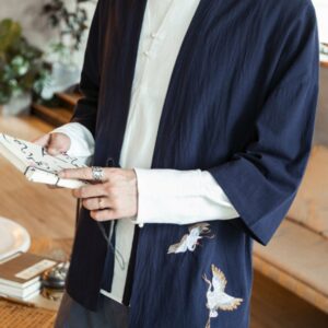 Veste kimono — Céleste vue 5