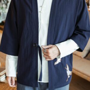 Veste kimono — Céleste vue 4