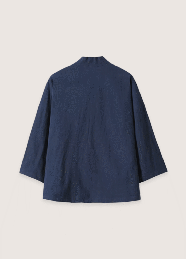 Veste kimono bleu marine — Kaze