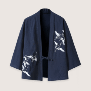 Veste kimono bleu marine — Kaze