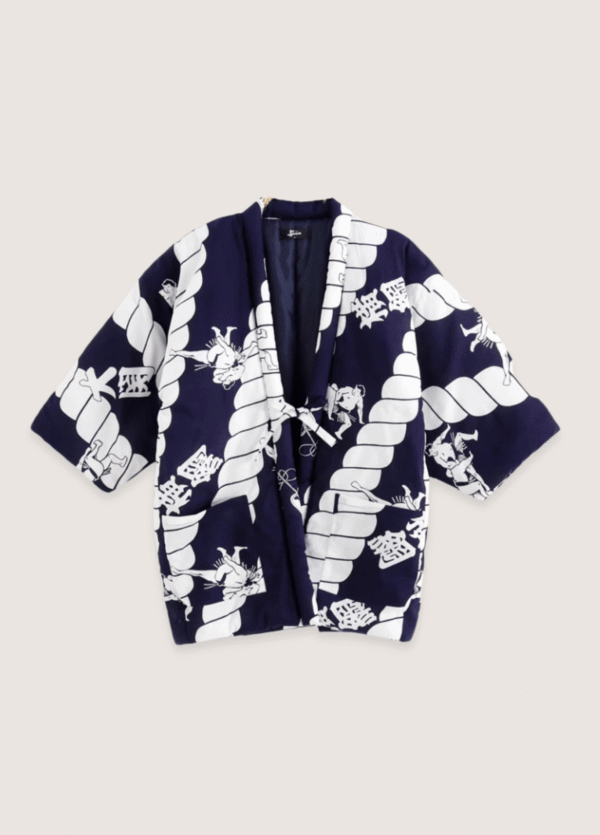 Veste kimono bleu — Sumō