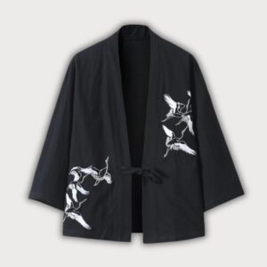 Veste kimono brodée — Avelin vue 5