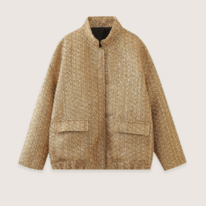 Veste kimono doré à paillettes — Hoshi vue 2