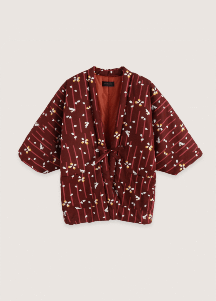 Veste kimono — Fleur Nipponne