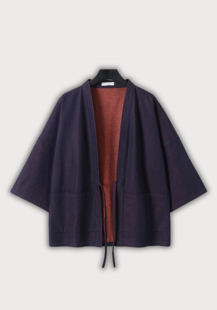 Veste kimono en denim — Kimura