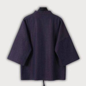 Veste kimono en denim — Kimura vue 2