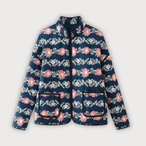 Veste kimono marine — Adèle vue 2