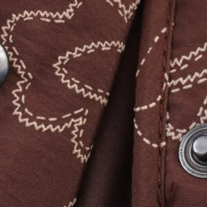 Veste kimono marron — Cannelle vue 5