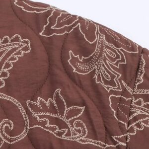 Veste kimono marron — Cannelle vue 3