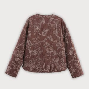 Veste kimono marron — Cannelle vue 2