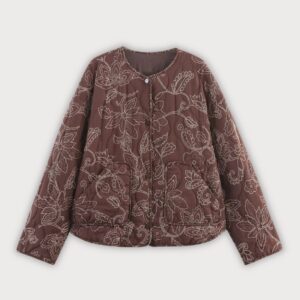 Veste kimono marron — Cannelle