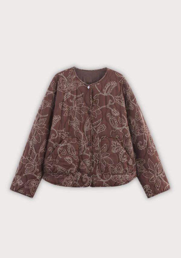 Veste kimono marron — Cannelle