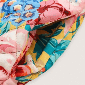 Veste kimono matelassée — Explosion Florale vue 5