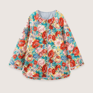 Veste kimono matelassée — Explosion Florale