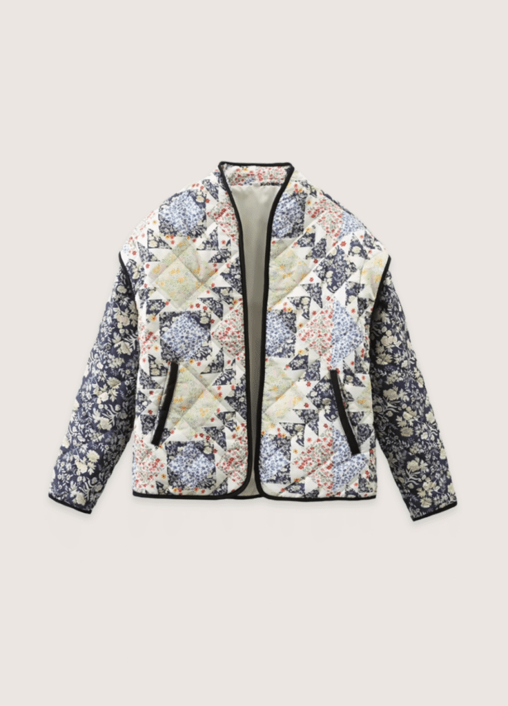 Veste kimono matelassée — Hanabi Garden
