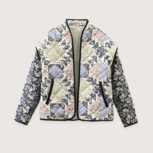 Veste kimono matelassée patchwork — Sorairo