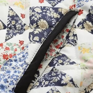 Veste kimono matelassée patchwork — Sorairo vue 5