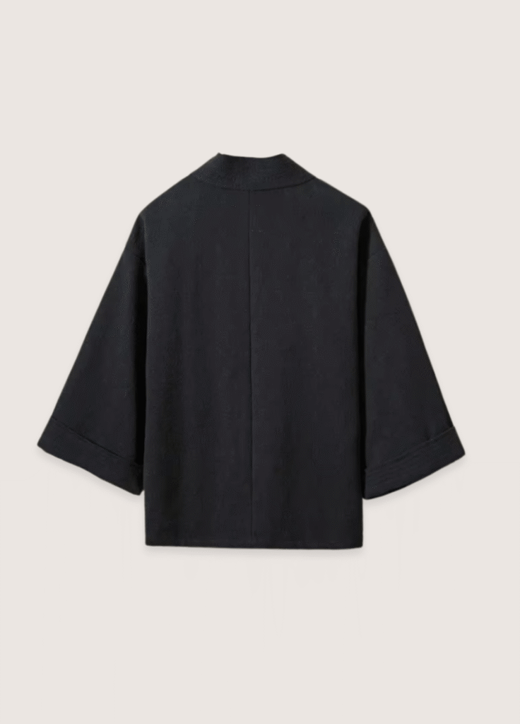 Veste kimono noir — Hanfu