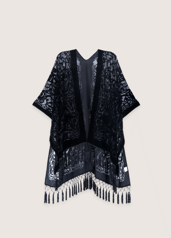 Veste kimono noir — Kuro