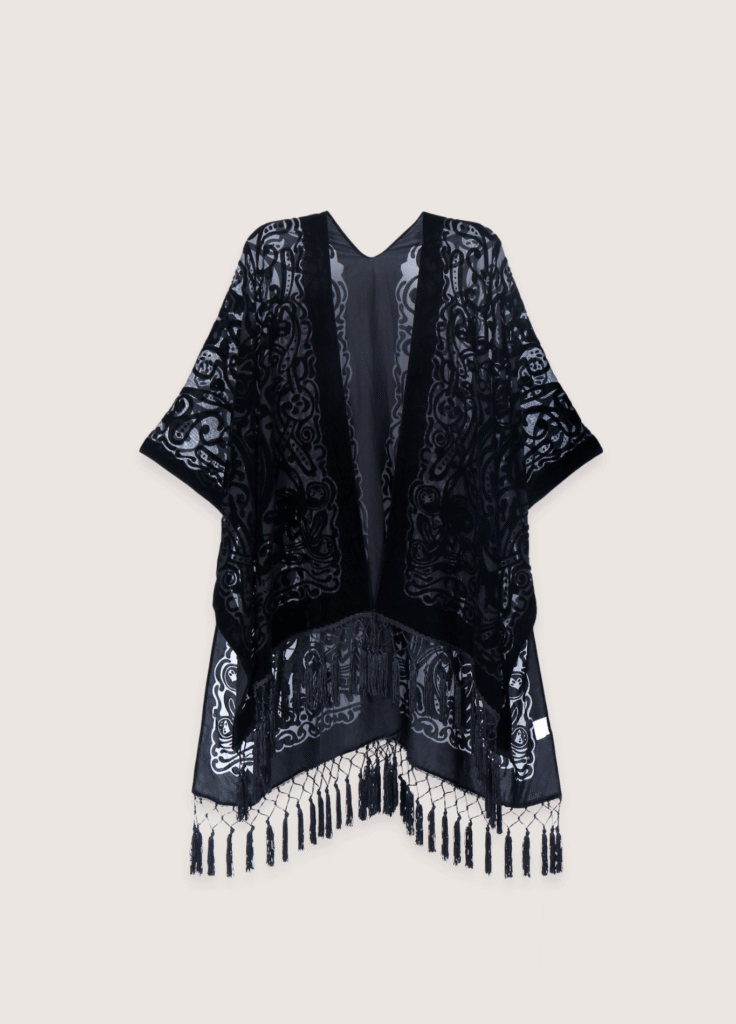 Veste kimono noir — Kuro