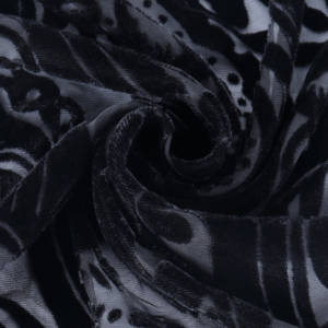 Veste kimono noir — Kuro vue 3