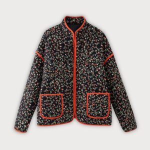 Veste kimono noire — Manon vue 2