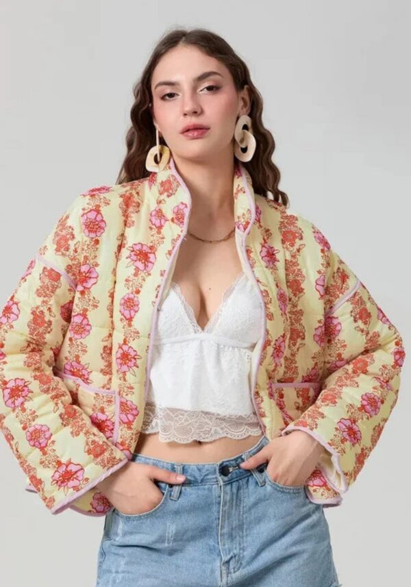 Veste kimono pastel — Léonie