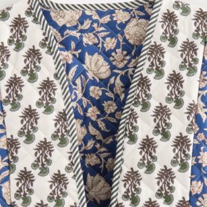 Veste kimono patchwork — Nila vue 3