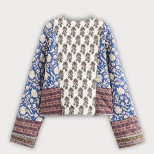 Veste kimono patchwork — Nila vue 2