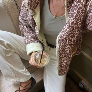 Veste kimono prune — Colette vue 5