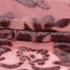 Veste kimono rose à franges — Usuzakura vue 5