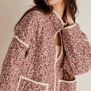 Veste kimono rose — Hana