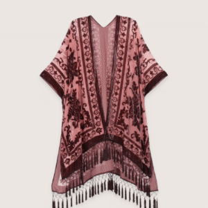 Veste kimono rose pâle — Kuro