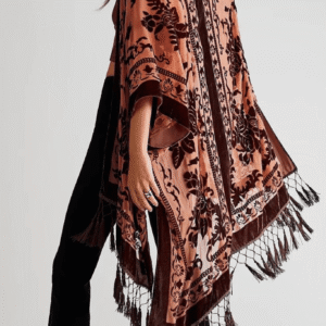 Veste kimono rose pâle — Kuro vue 5
