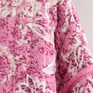 Veste kimono rose — Rosalie vue 5