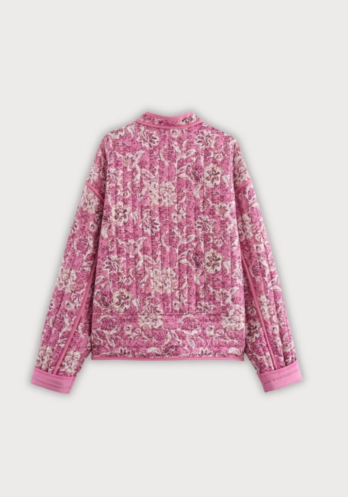 Veste kimono rose — Rosalie