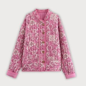 Veste kimono rose — Rosalie