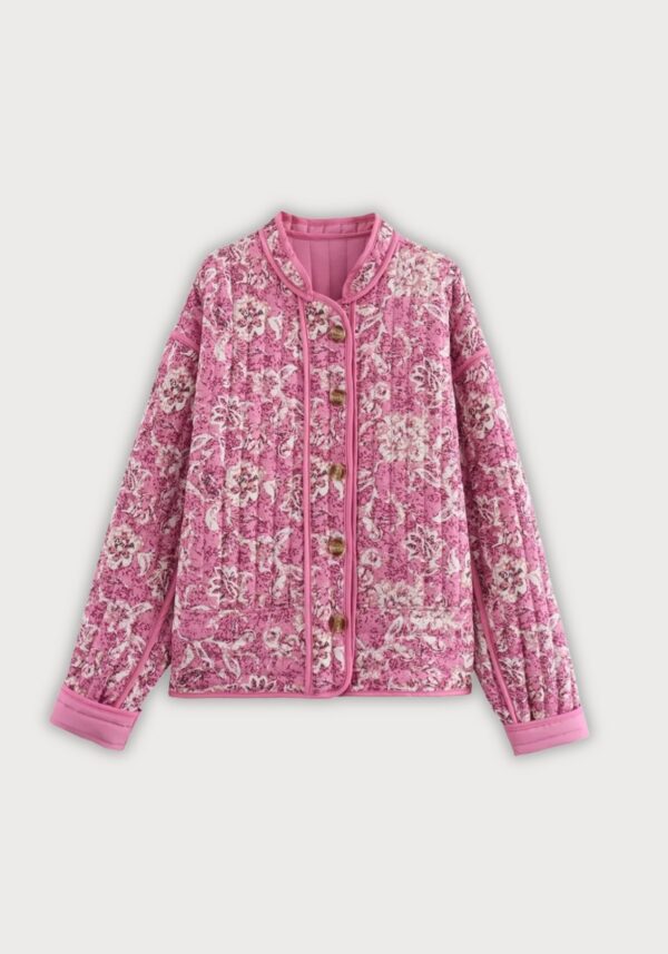 Veste kimono rose — Rosalie