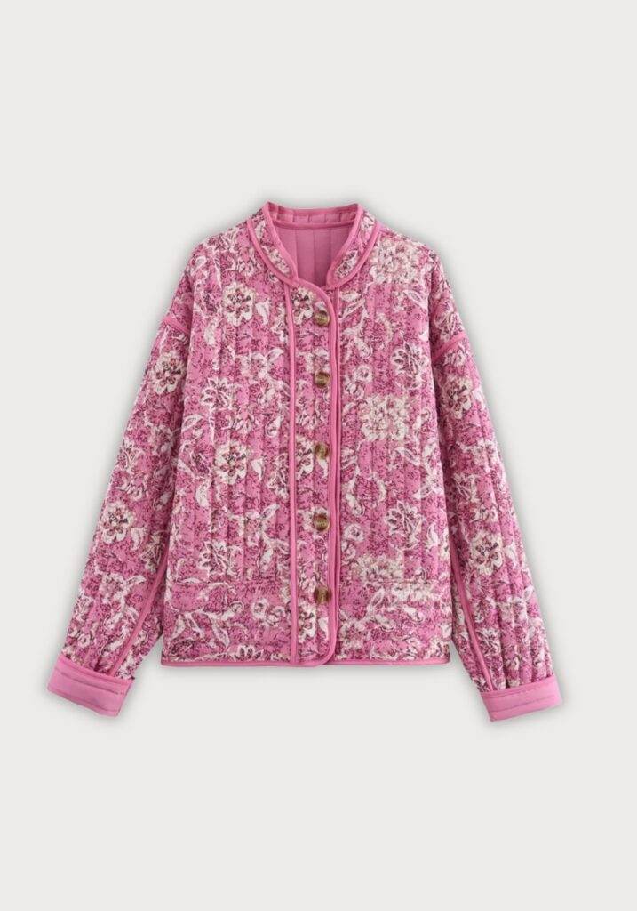 Veste kimono rose — Rosalie