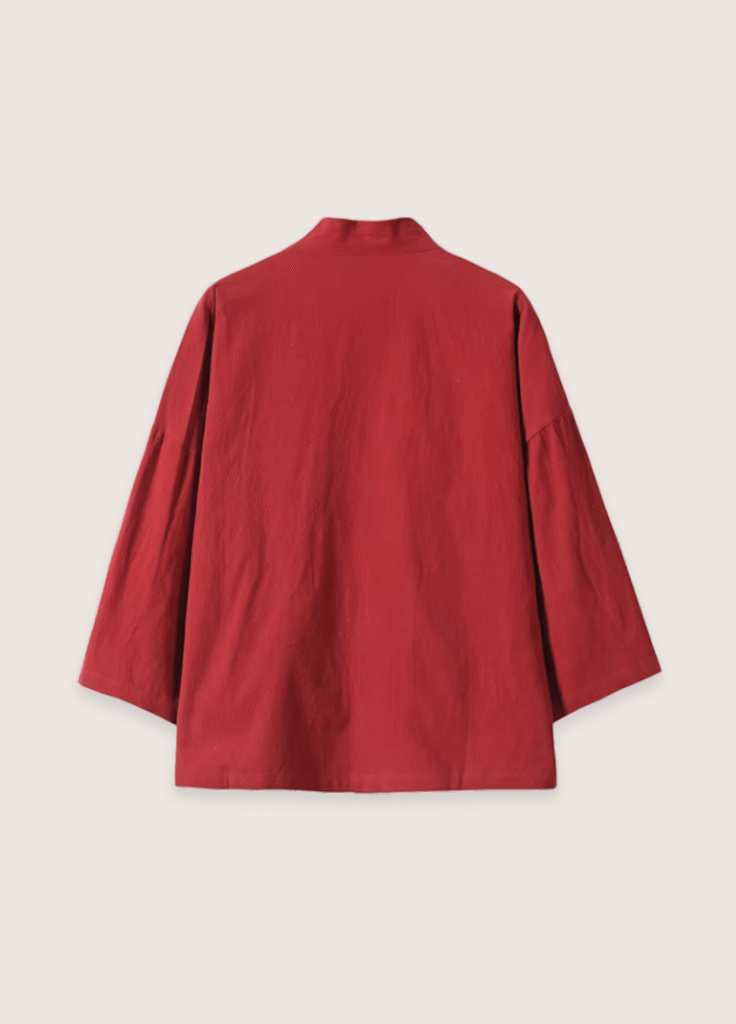 Veste kimono rouge — Kaze